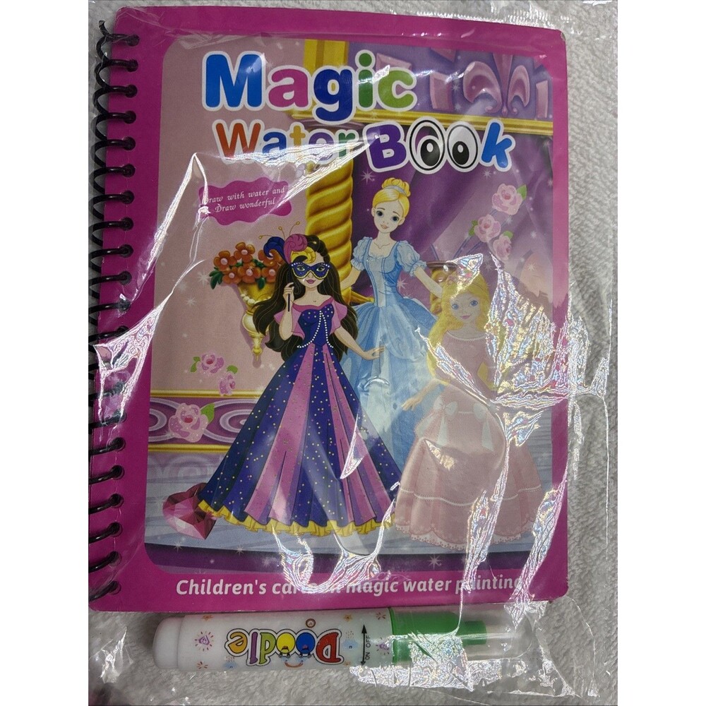 1 Magic Water Books Childrens Cartoon magic water paintings NEW